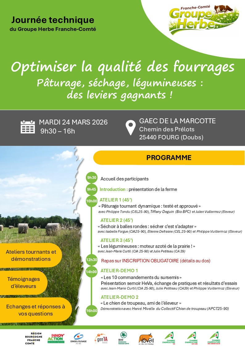 programme de la journée