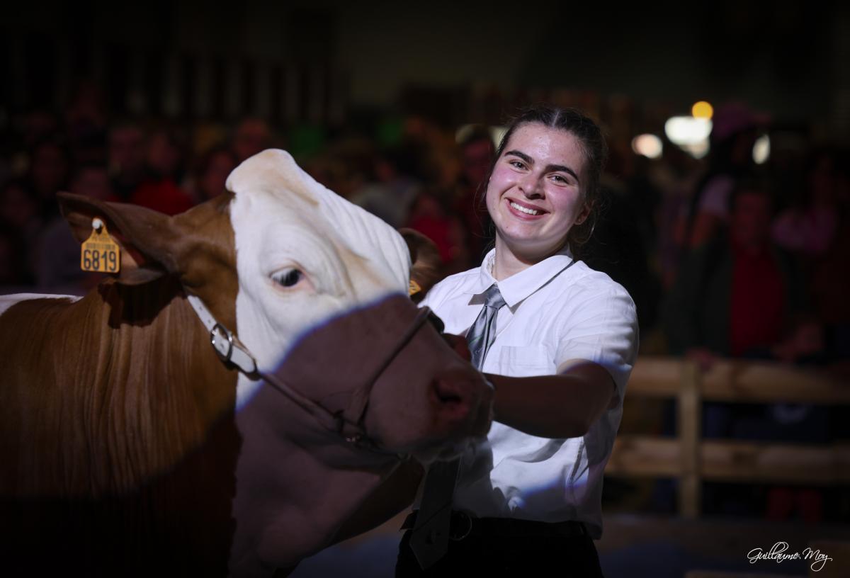 Emma Lambert, vice-championne de la catégorie 18-30 mois. © Guillaume Moy