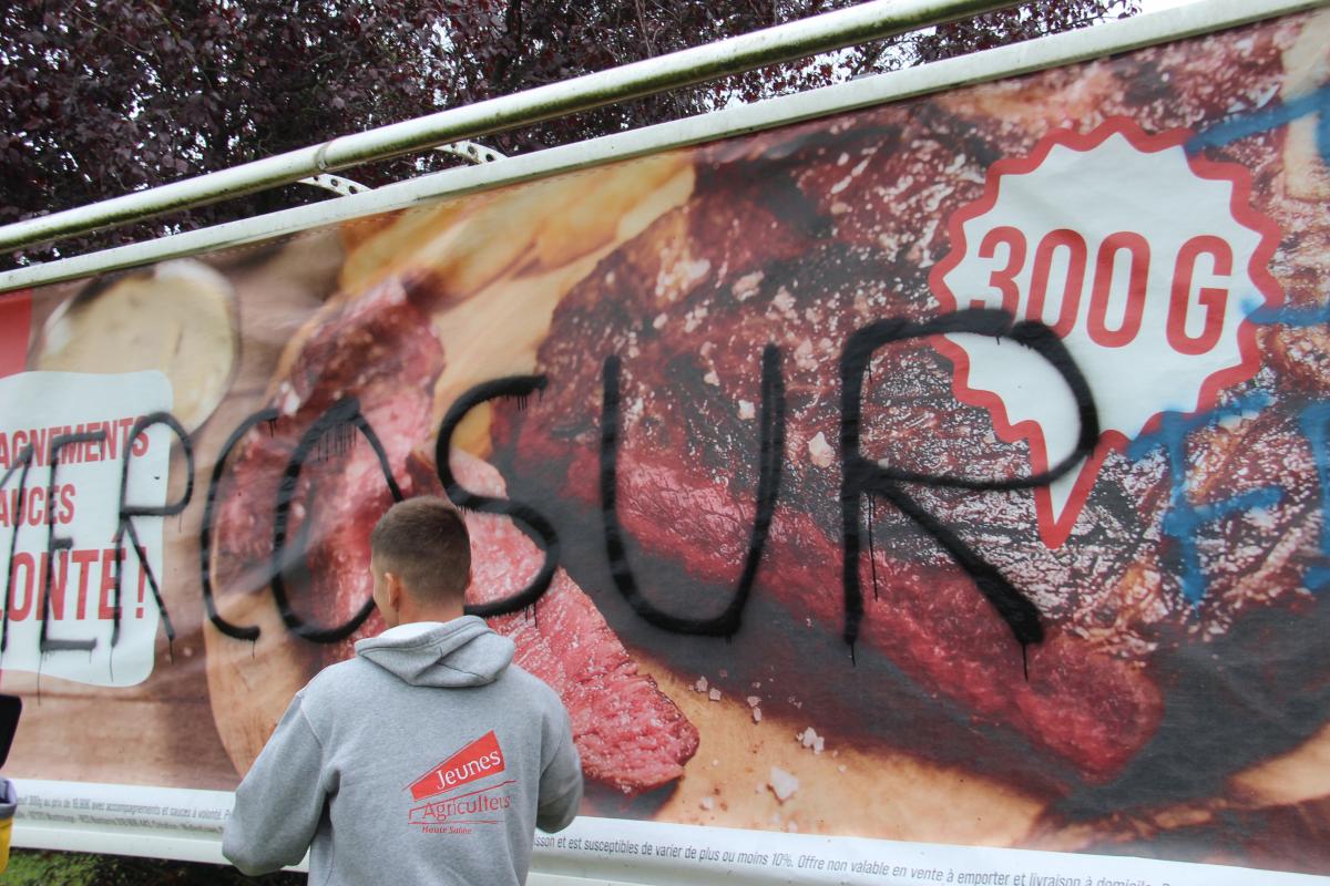 Non au Mercosur ! Une revendication limpide qui peine pourtant à être entendue par nos dirigeants. Crédit photo : AC