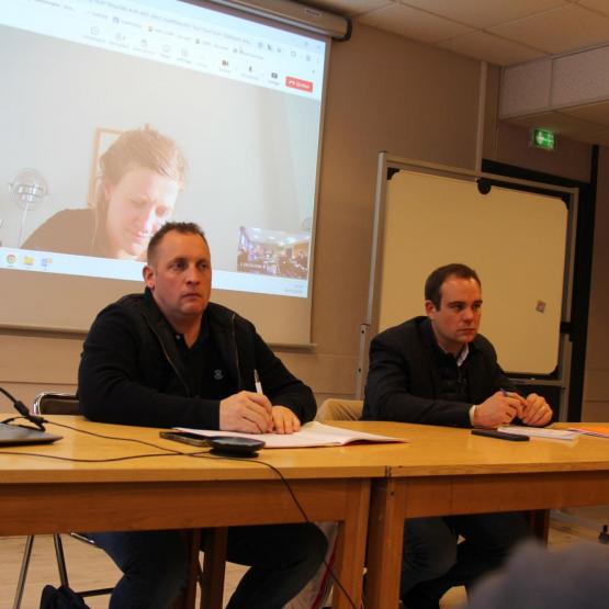 Guillaume Faucogney et Benoît Gavelle ont exposé les grands principes d’une OP Commerciale, et surtout son intérêt pour les producteurs.