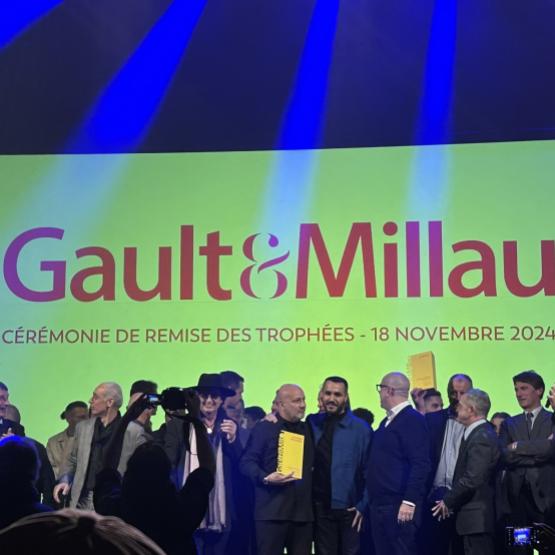 Cette soirée a eu lieu au Trianon à Paris en présence de 750 invités dont de nombreux chefs, sommeliers, pâtissiers et journalistes… Crédit photo : Marc Labille/L'Eploitant agricole de Saône et Loire.