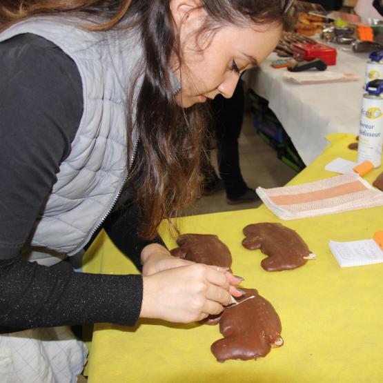 Les cochons de pain d'épices... tradition toujours vivante ! Crédit photo : AC