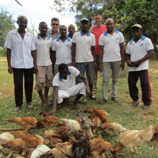 Etienne Degay aimerait impliquer de jeunes agriculteurs passionnés par la coopération (photo d’archive mission au nord de Madagascar)