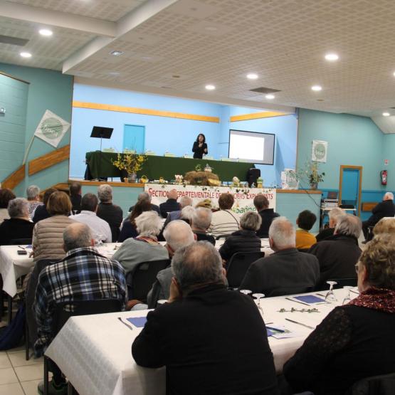L'intervention de Marion Leuvrey, juriste du SAJ, portait sur les modalités de transmission des biens patrimoniaux. Crédit photo : A.Coronel