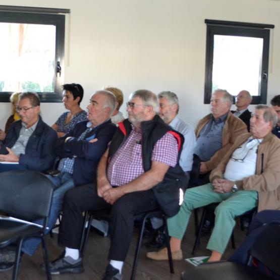 Les participants à cette session de la Chambre d’agriculture de Haute-Saône.