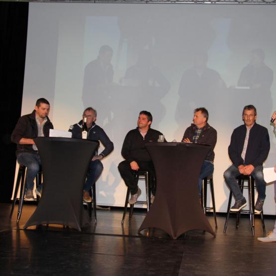 Une table-ronde a réuni 5 adhérents de la coopérative pour échanger sur l’intérêt d’être coopérateur, les attentes, les perspectives d’avenir… Crédit photo : AC