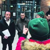 Mardi matin, à la sortie de l'audience. L'affaire est mise en délibéré au 5 février. Crédit photo : AG/Terres de Bourgogne