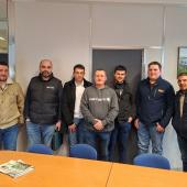 Le conseil d’administration de l’APLFC à l’issue de l’élection du bureau.