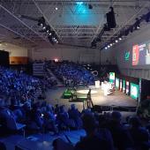 La FNSEA défend une souveraineté alimentaire et agricole fondée sur la "capacité à produire" et la "compétitivité". Crédit photo : Mathis Gazillot