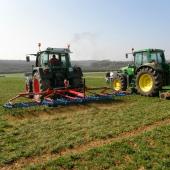 Le début d'automne est une période favorable à l'implantation de prairie, à condition de ne pas trop tarder. Crédit photo : AC