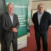 François Schmitt, président de Groupama Grand-Est et Francis Bournigal, directeur général délégué (Photo d’archive)