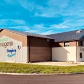 Inaugurée en 2021, la fromagerie de Bôzieux produit du gruyère français IGP à Port-sur-Saône. Crédit photo : A. Coronel