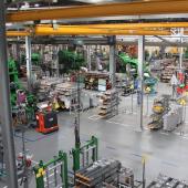 L'usine John Deere d'Arc-lès-Gray emploie plus de 400 personnes. Crédit photo : A.Coronel