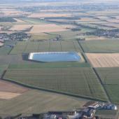 Un stockage d'eau en Vendée, été 2023