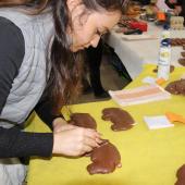 Les cochons de pain d'épices... tradition toujours vivante ! Crédit photo : AC