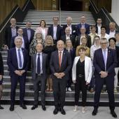 Le conseil d’administration de Groupama Grand Est, réuni à l’occasion de l’assemblée générale du 13 mai, à Strasbourg. Crédit photo : DR