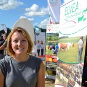 Maïwène Barthélémy lors du festival de l'agriculture de Haute-Saône, à Equevilley, le 25 août 2024. Crédit photo : A.Coronel