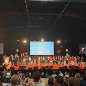 Le nouveau bureau des JA, élu lors du congrès de Bourg-en-Bresse. Crédit photo : JA70