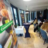 Le restaurant pédagogique de l'Ecole des Métiers Dijon Métropole accueillait le programme CuisinonsPlusBio le 9 décembre. 