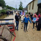 Dans le cadre de l'opération "un dimanche à la ferme", le Gaec des Potheys organise un week-end festif et solidaire.