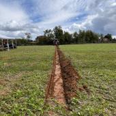 Le concours de labour des Jeunes Agriculteurs du canton de Vesoul-Saulx-Port (VSP) avait lieu cette année le 3 août à Amoncourt. Crédit photo : JA70