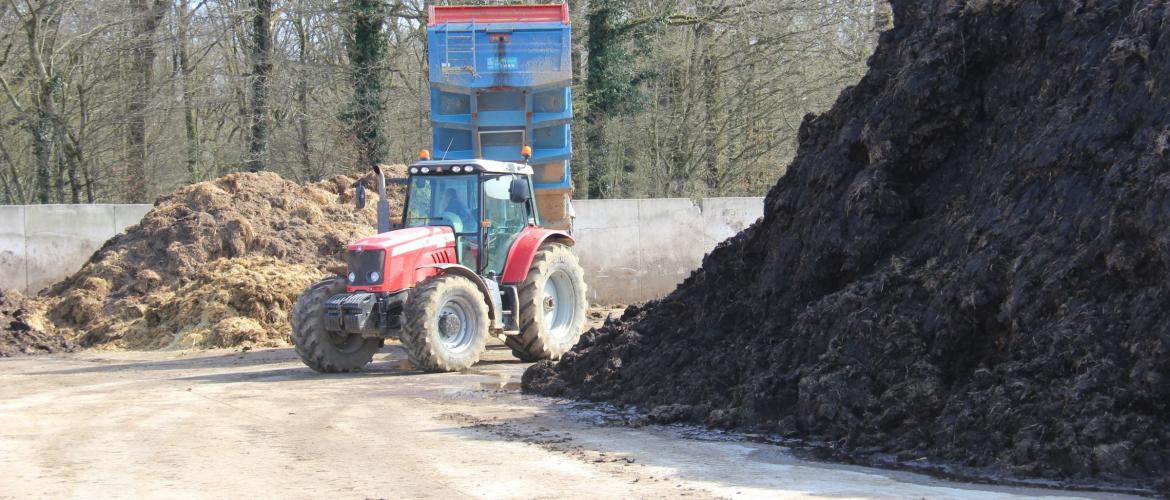 En zone réglementée DNC, la règle qui prévaut est l'interdiction d'épandages d'effluents. Des dérogations sont possibles, en cas d'urgence, sous la responsabilité de l'agriculteur. Crédit photo : AC