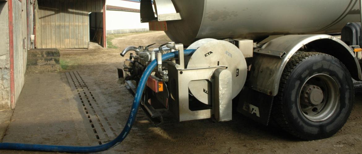 L’organisation de la collecte du lait n’est pas le privilège des laiteries ! Crédit photo : A.Coronel