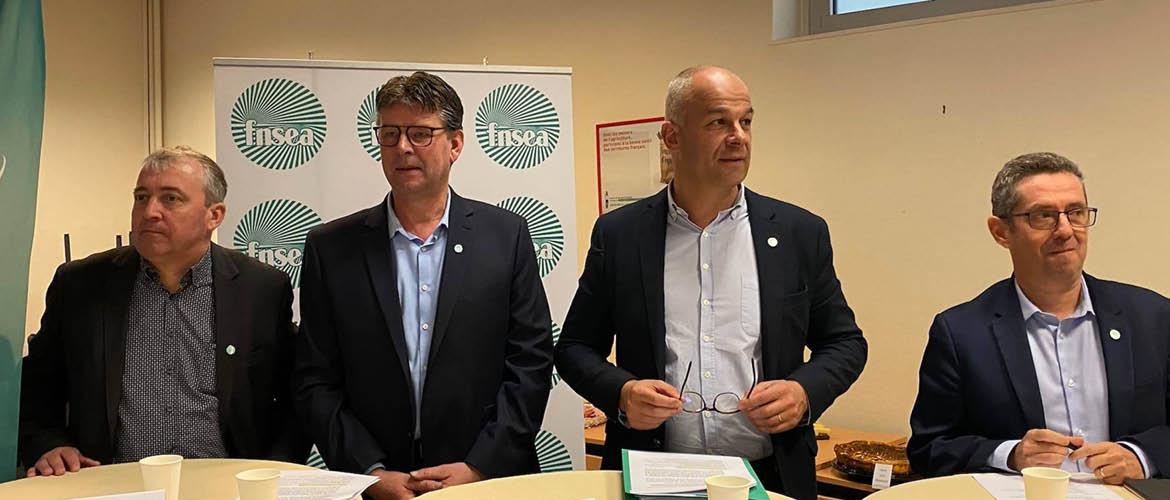 Les 69 membres du Conseil d’administration qui s’est réuni le 13 avril au siège de la FNSEA