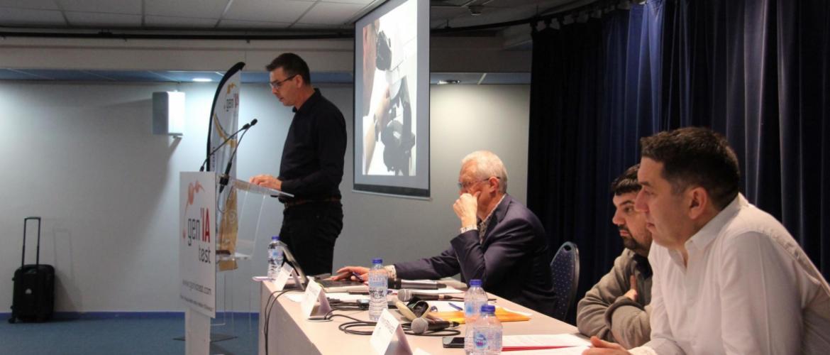 François Sandoz, le président de la coopérative Geniatest, a réaffirmé la volonté de maintenir le cap stratégique, en s’adaptant au contexte sanitaire particulier qui bouleverse les flux commerciaux. Crédit photo : A.Coronel