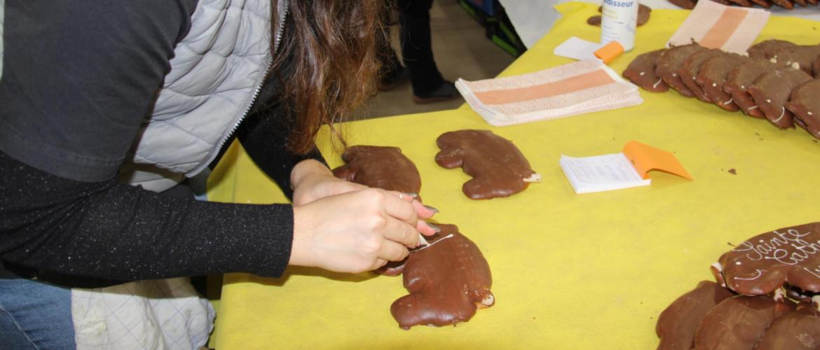Les cochons de pain d'épices... tradition toujours vivante ! Crédit photo : AC