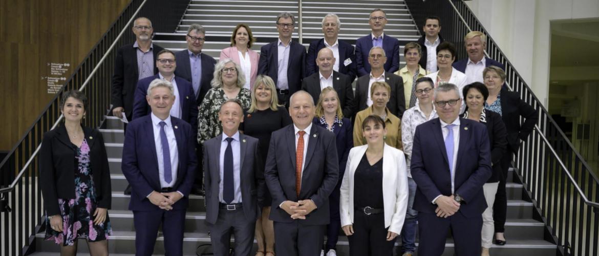 Le conseil d’administration de Groupama Grand Est, réuni à l’occasion de l’assemblée générale du 13 mai, à Strasbourg. Crédit photo : DR Le conseil d’administration de Groupama Grand Est, réuni à l’occasion de l’assemblée générale du 13 mai, à Strasbourg. Crédit photo : DR