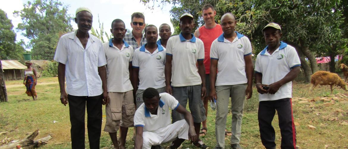 Etienne Degay aimerait impliquer de jeunes agriculteurs passionnés par la coopération (photo d’archive mission au nord de Madagascar)