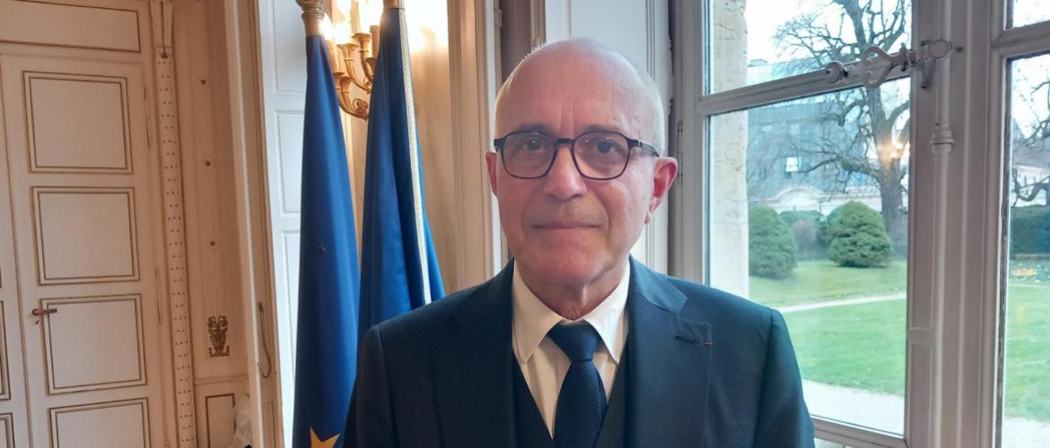Paul Mourier est Préfet de Région Bourgogne-Franche-Comté depuis octobre 2024. Crédit photo : Berty Robert