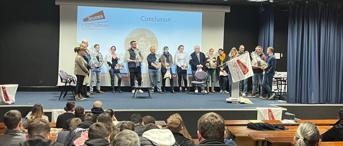 Près de 80 personnes ont participé à cette soirée d’échanges organisée par les JA de Haute-Saône.