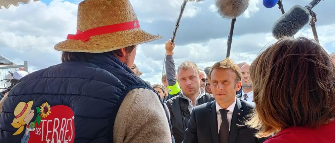 Les JA de Haute-Saône étaient à Outarville à l'occasion de la fniale nationale des labours. Crédit photo : JA70